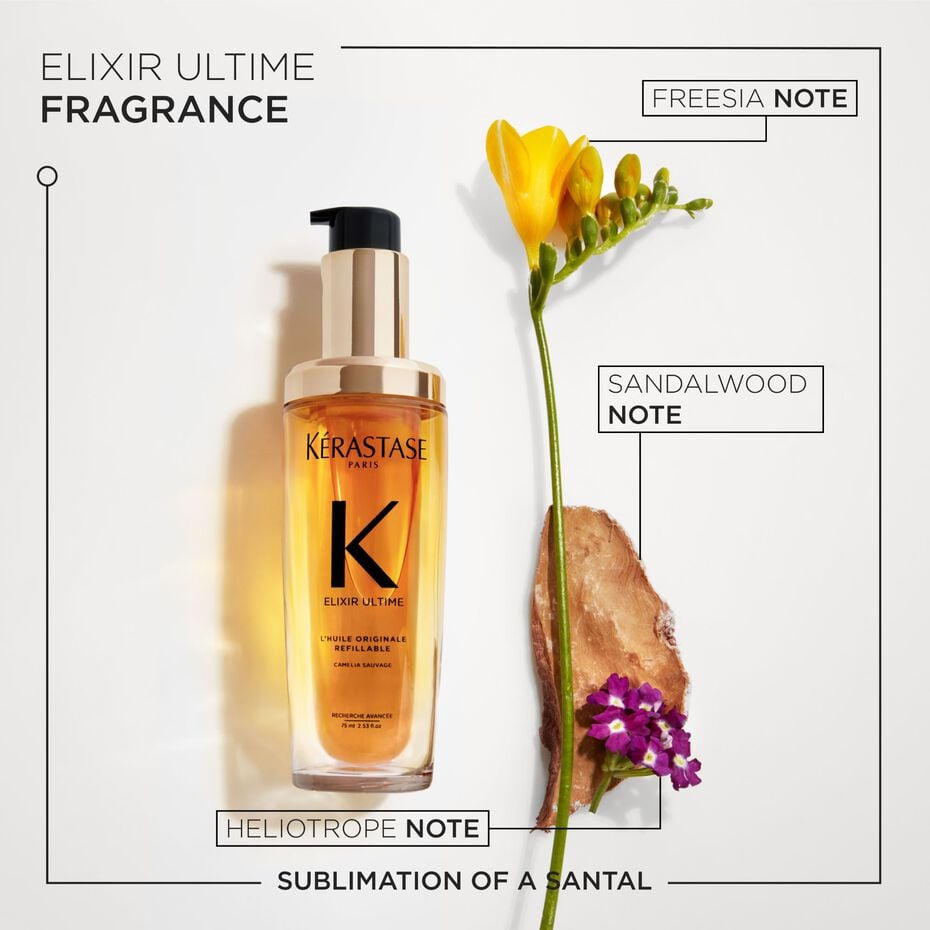 ELIXIR ULTIME REFILLABLE HYDRATING HAIR OIL