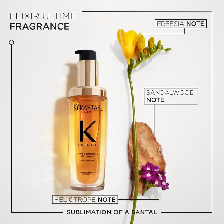 ELIXIR ULTIME REFILLABLE HYDRATING HAIR OIL