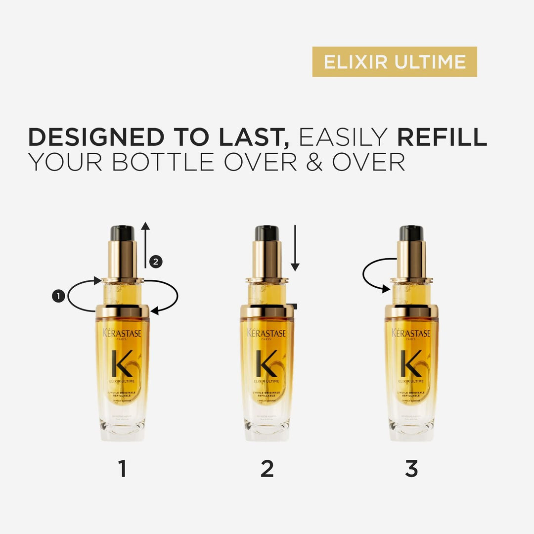 ELIXIR ULTIME REFILLABLE HYDRATING HAIR OIL - 75ML