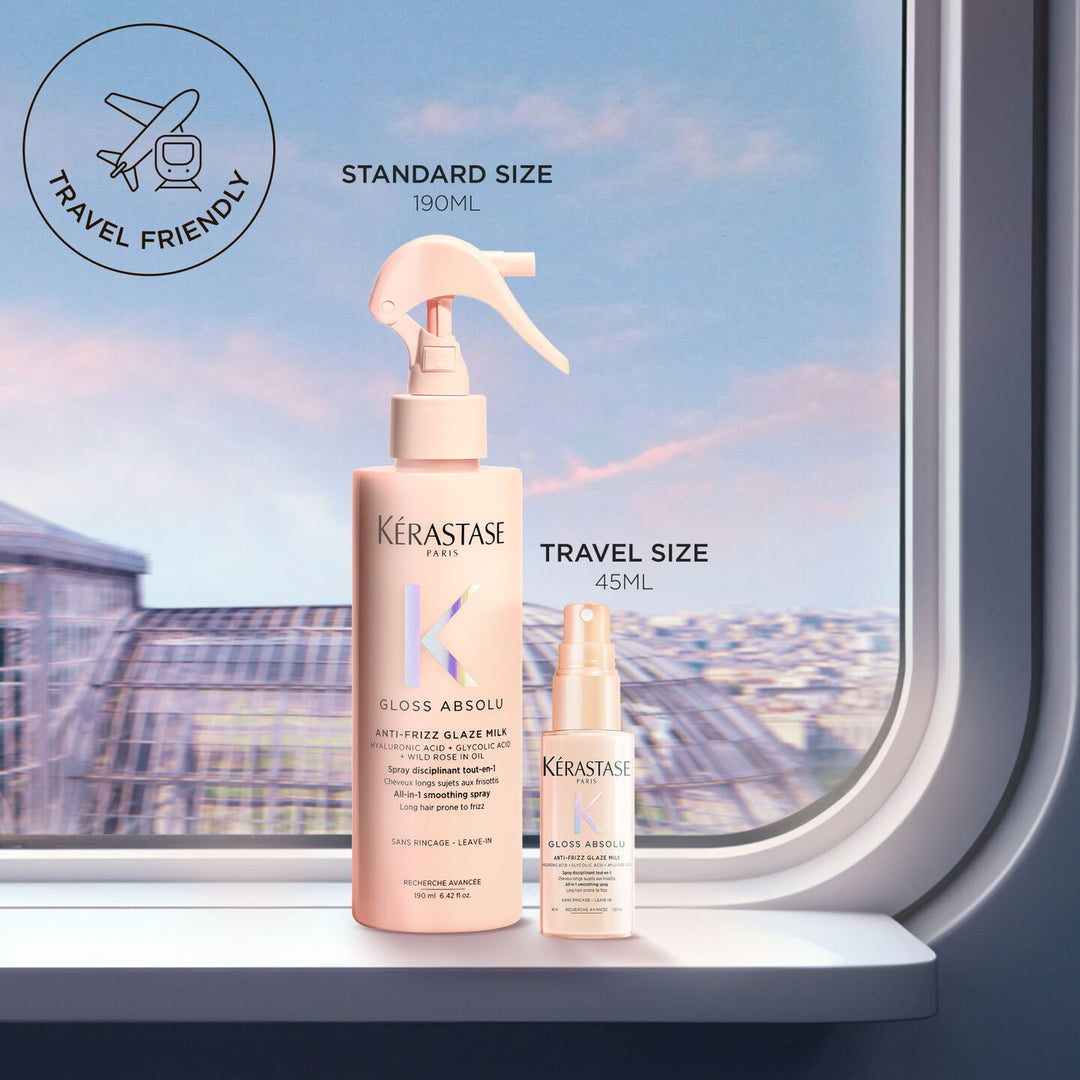 GLOSS ABSOLU GLAZE MILK ANTI-FRIZZ HEAT PROTECTING SPRAY- 45ML