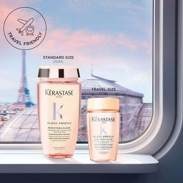 GLOSS ABSOLU BAIN HYDRA-GLAZE ANTI-FRIZZ SHAMPOO - 80ML